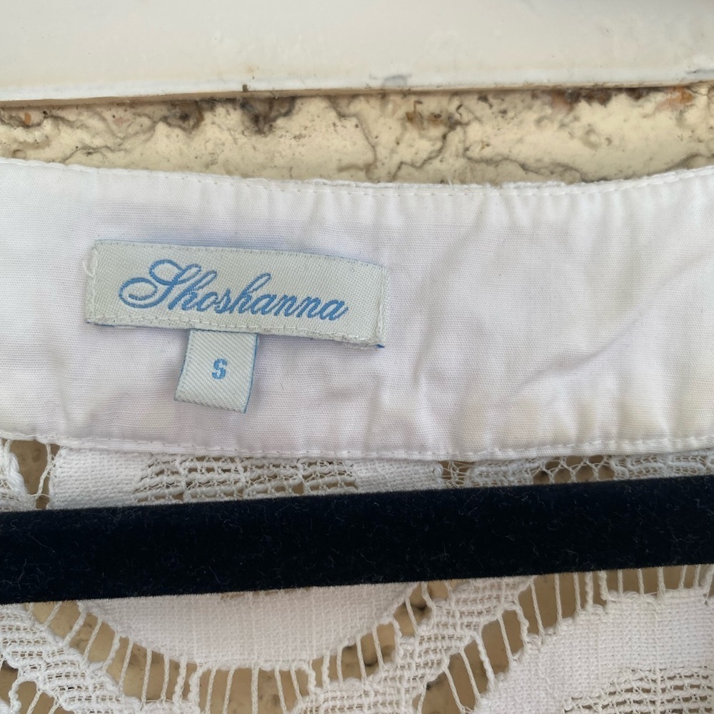 Shoshanna Cream Lace Blouse - Picture 2 of 3